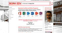 Desktop Screenshot of buerk-edv.de